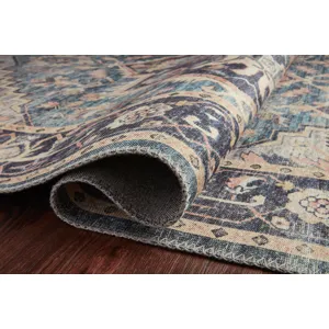 Hathaway Navy / Multi Rug (2' 3" X 3' 9")