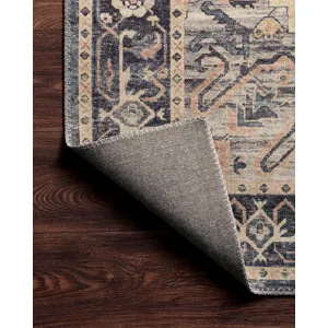 Hathaway Navy / Multi Rug (2' 3" X 3' 9")