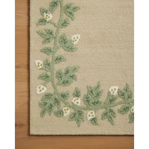 Loloi X Rifle Paper Co. Highgrove 5\'-0\" X 7\'-6\" Rug