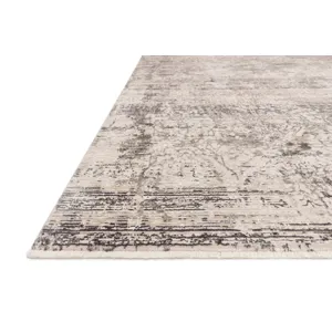 Homage Graphite / Beige Rug (2' 6" X 8' 0")