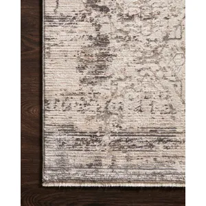 Homage Graphite / Beige Rug (2' 6" X 8' 0")