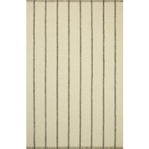 Amber Lewis x Loloi Harlan Ivory / Charcoal Rug