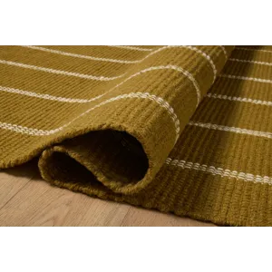 Amber Lewis x Loloi Harlan Ochre / Ivory 2\'-0\" x 3\'-0\" Rug