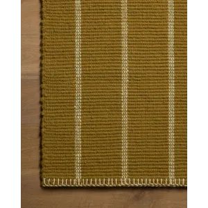 Amber Lewis x Loloi Harlan Ochre / Ivory 2\'-0\" x 3\'-0\" Rug
