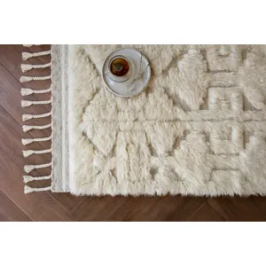 Hygge Oatmeal / Ivory Rug (4' 0" X 6' 0")