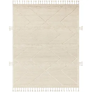 Iman Beige / Ivory Rug (5' 6" X 8' 6")
