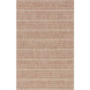Isle Beige / Rust Rug (7' 10" X 10' 9")