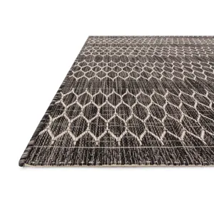Isle Black / Grey Rug (9' 2" X 12' 1")