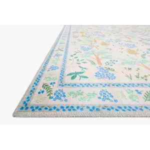 Loloi X Rifle Paper Co. Jardin 2\'-9\" X 7\'-6\" Rug