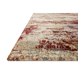 Jasmine Dove / Rust Rug (3' 7" X 5' 7")
