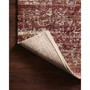 Jasmine Sky / Bordeaux Rug (9' 6" X 13')