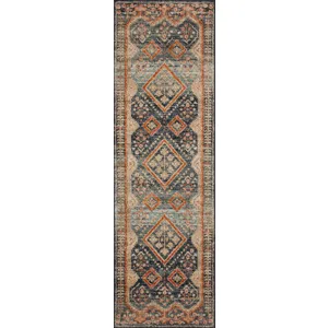 Jocelyn Navy / Multi Rug (6' 7" X 9' 7")