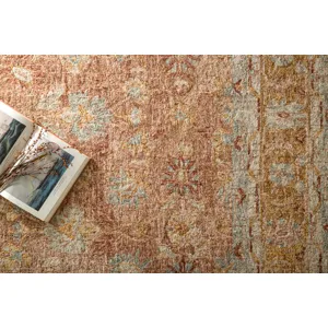 Julian Terracotta / Gold Rug (3' 6" X 5' 6")