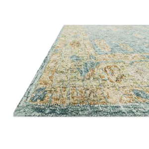 Julian Blue / Gold Rug (7' 9" X 9' 9")