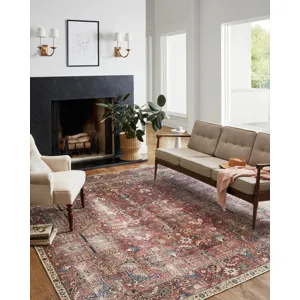 Jules Merlot / Multi Rug (2' 3" X 3' 9")