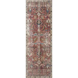 Jules Merlot / Multi Rug (2' 3" X 3' 9")