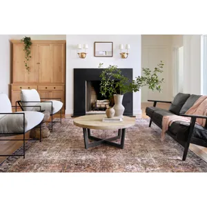 Jules Terracotta / Multi Rug (9' 6" X 14')