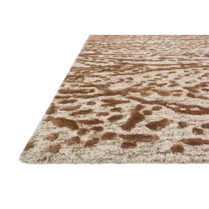 Juneau Oatmeal / Terracotta Rug (5' 0" X 7' 6")
