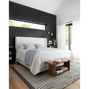 Kenzie Ivory / Charcoal Rug (7' 9" X 9' 9")