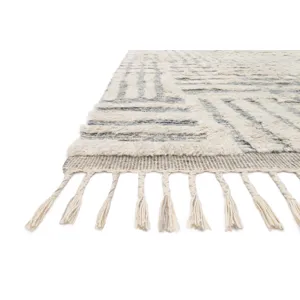 Khalid Ivory / Sky Rug (4' 0" X 6' 0")