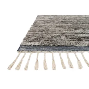 Khalid Pewter / Ink Rug (5' 6" X 8' 6")