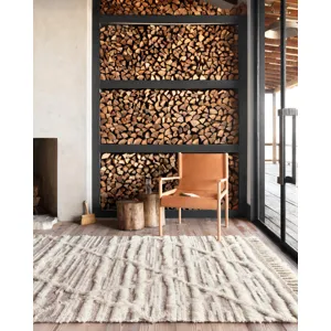 Khalid Ivory / Taupe Rug (8' 6" X 11' 6")
