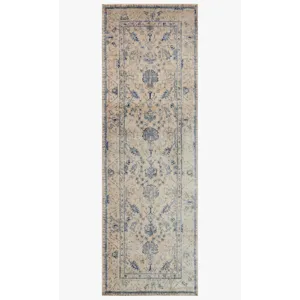 Loloi X Magnolia Home By Joanna Gaines Kivi 9\'-6\" X 9\'-6\" Round Rug