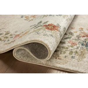 Loloi X Rifle Paper Co. Laurel 6\'-6\" X 9\'-2\" Rug