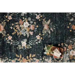 Loloi X Rifle Paper Co. Laurel 6\'-6\" X 9\'-2\" Rug