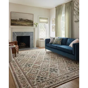 Loloi X Rifle Paper Co. Laurel 2\'-8\" X 8\' Rug