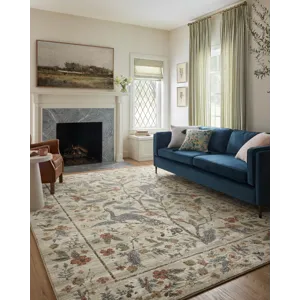 Loloi X Rifle Paper Co. Laurel 9\'-2\" X 12\'-2\" Rug