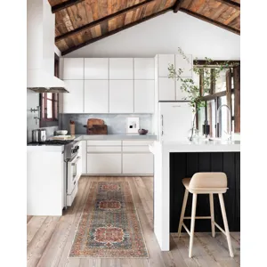 Layla Cobalt Blue / Spice Rug (2' 0" X 5' 0")