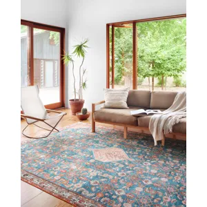 Layla Marine / Clay Rug (2' 0" X 5' 0")