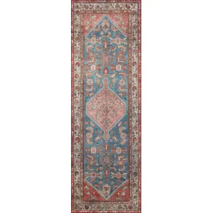 Layla Marine / Clay Rug (2' 0" X 5' 0")