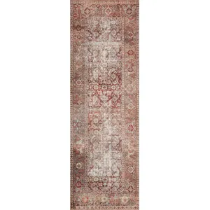 Layla Cinnamon / Sage Rug (2' 0" X 5' 0")