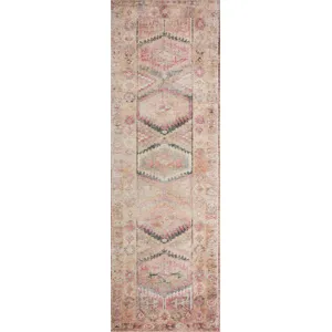 Layla Pink / Lagoon Rug (2' 3" X 3' 9")