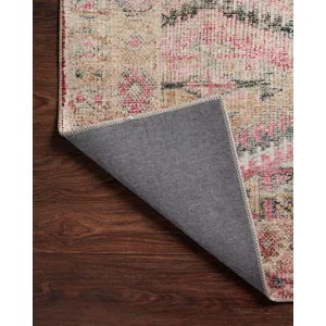 Layla Pink / Lagoon Rug (2' 3" X 3' 9")