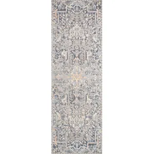 Lucia Charcoal / Multi Rug (7' 9" X 10' 6")
