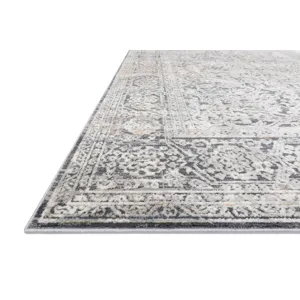 Lucia Steel / Ivory Rug (9' 3" X 13' 3")