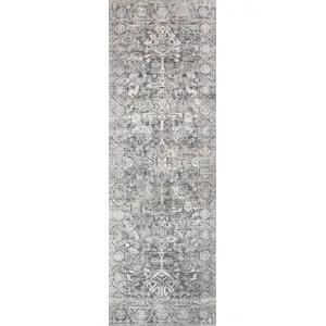 Lucia Steel / Ivory Rug (9' 3" X 13' 3")
