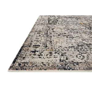 Leigh Charcoal / Taupe Rug (2' 7" X 7' 8")
