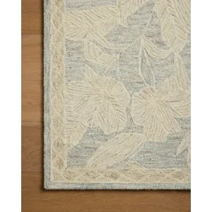 Loloi Lenore Blue / Natural 2\'-6\" x 7\'-6\" Rug