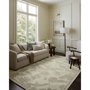 Loloi Lenore Ivory / Sky 2\'-6\" x 7\'-6\" Rug