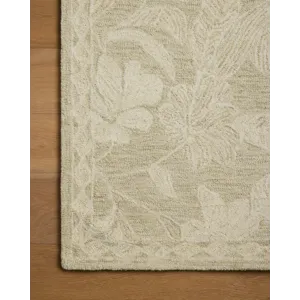 Loloi Lenore Sage / Natural 5\'-0\" x 7\'-6\" Rug