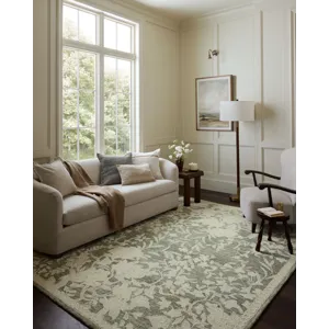 Loloi Lenore Lagoon / Wheat 3\'-6\" x 5\'-6\" Rug