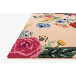 Loloi X Rifle Paper Co. Les Fleurs 2\'-6\" X 7\'-6\" Rug