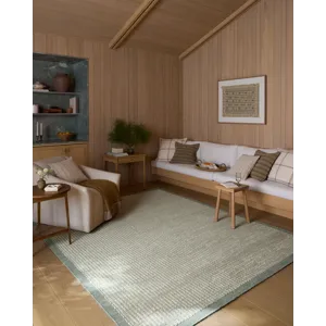Amber Lewis x Loloi Lilah Ivory / Sky 2\'-6\" x 7\'-6\" Rug