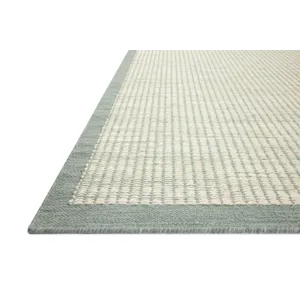 Amber Lewis x Loloi Lilah Ivory / Sky 2\'-6\" x 7\'-6\" Rug