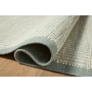 Amber Lewis x Loloi Lilah Ivory / Sky 2\'-6\" x 7\'-6\" Rug