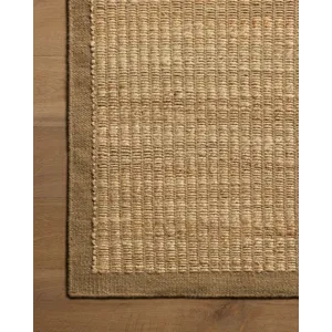 Amber Lewis x Loloi Lilah Natural / Bark 5\'-0\" x 7\'-6\" Rug